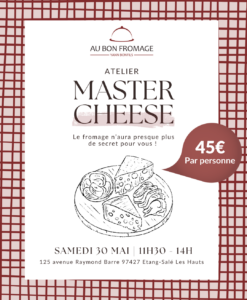Atelier Master Cheese du 30 mai